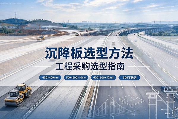 哈密沉降板选择方法