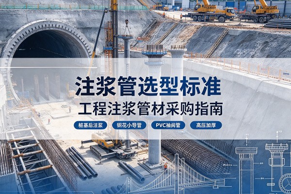 哈密注浆管选型标准