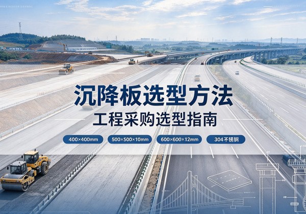哈密沉降板选择方法